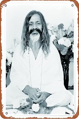 Panneau mural en métal maharishi mahesh yogi panneau extérieur et intérieur