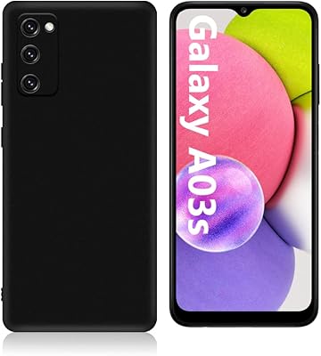 Mazz cover a03s pour samsung galaxy a03s, une coque en silicone souple