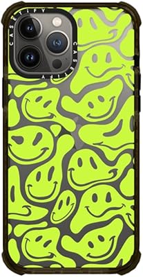 Coque casity ultra impact pour iphone 13 pro max - vert néon