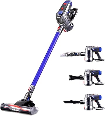 Aspirateur à main sans fil x-virgin 4 en 1, batterie amovible, aspirateur léger