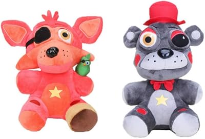 18 cm/ensemble peluche cinq nuits chez freddy's freddy's jouets renard rose rouge peluche