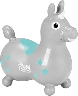 Gymnastique licorne magique gonflable rudi (argent). Diaytar : Votre partenaire e-commerce au quotidien
