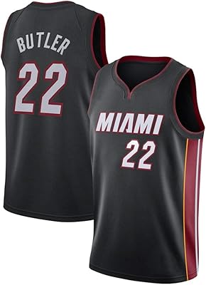 Jimmy butler #22 veste de basket-ball d'entraînement et d'entraînement à séchage rapide miami