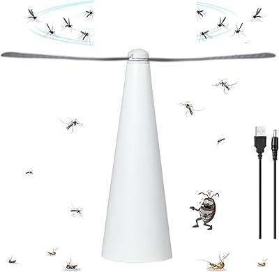 Ventilateur répulsif ventilateur de table portable anti-mouches sans odeur éloigne les mouches