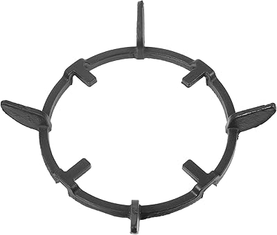 Support de remplacement de cuisinière à gaz brillant lux support en verre