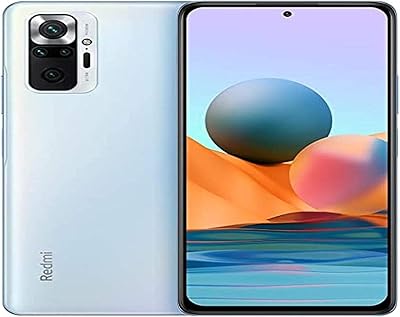 Xiaomi redmi note 10 pro double sim, bleu glacier, 8 go de ram