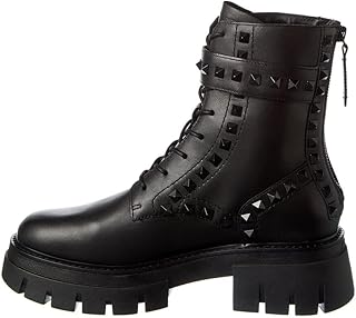 Bottines en cuir à clous lucas