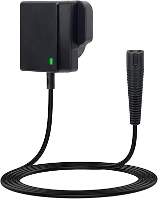 Hechobo chargeur de rasoir 12v cordon d'alimentation adapté pour rasoir braun série 7