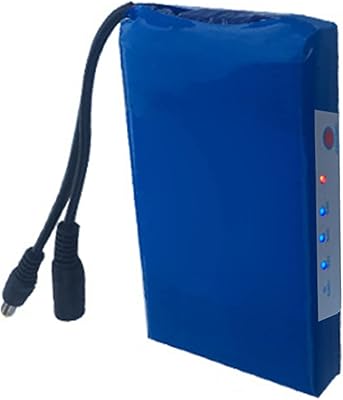 Batterie rechargeable au lithium-ion lithium-polymère dc 12 v avec chargeur adaptée aux appareils