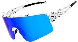 Yunbll&ko hommes femmes lunettes de soleil de sport pit viper lunettes polarisées uv400