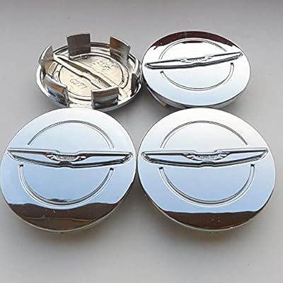 4 pièces 64mm pour chrysler 300c capuchons de moyeu de roue pneus