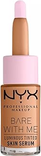 Nyx professional makeup bare with me sérum lumineux pour peaux colorées, moyen