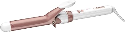 Fer à friser double céramique conair 1", baril de 1" produit des boucles