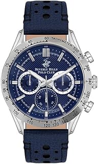 Montre multifonction à cadran bleu foncé pour homme - bp3317x.399, bleu, bracelet