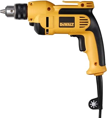 Perceuse rotative dewalt 10 mm avec embouts - jaune/noir dwd112s-b5, garantie 1 an