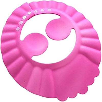 Bonnet de douche pour bébé réglable multifonctionnel avec capuchon de protection des oreilles (rouge). Le discount haut de gamme, c'est possible avec Diaytar