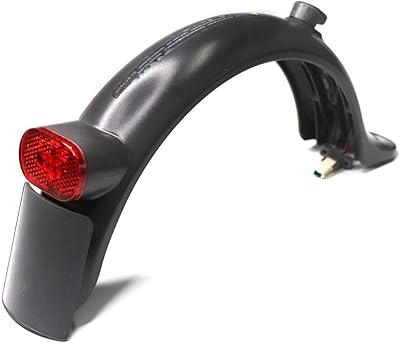 Garde-boue arrière de remplacement s-color avec feu stop arrière pour scooter xiaomi mijia