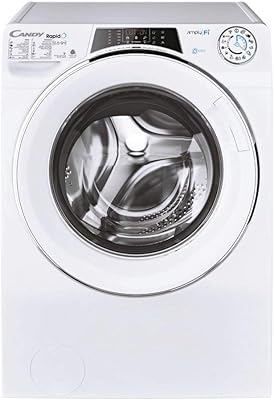Lave-linge candy, 12,5 kg et sèche-linge, 9 kg, chargement frontal, 1400 tr/min, blanc
