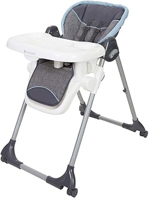 Chaise haute 3 en 1 pour manger, bleue, lot de 1