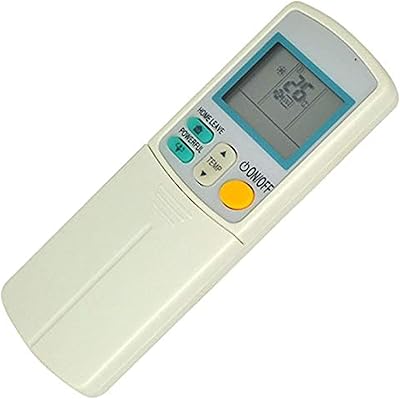 Télécommande daikin, télécommande de remplacement pour climatiseur daikin ctxs09gvju ctxs12gvju ftxs15dvju ftxs18dvju, nouvelle