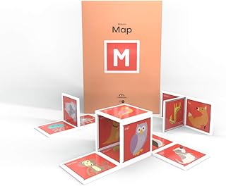 Carreaux de construction magnétiques matatalab map kids, jouets éducatifs pour enfants
