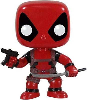 Funko pop marvel : deadpool, figurine 3052, multicolore, 6 pouces