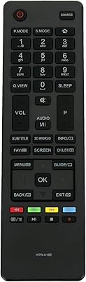 Télécommande de remplacement olkmate htr-a18e pour téléviseur lcd haier le22m600cf le24m600c le24m600cf le28m600c