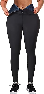 Baxobaso sauna sweat leggings femmes taille haute sweat capri pantalon minceur pantalon thermique compression entraînement actwear ventre contrôle taille shaper stretch yoga pantalon. Diaytar : Vivez l'expérience du shopping malin