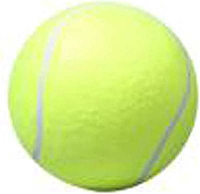 Balle de tennis géante de 9,5 pouces pour animaux de compagnie, balle