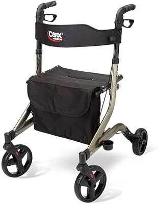 Déambulateur à roulettes kerex crosstour avec siège rouleau pliable de style européen