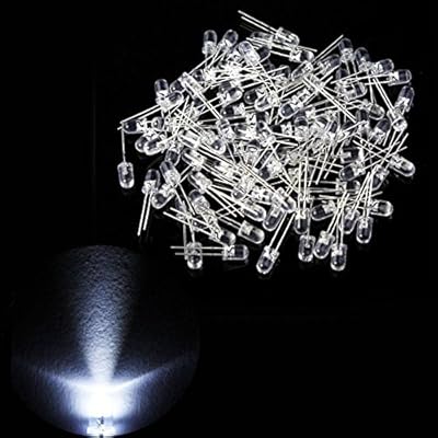 Led blanche chine - pack de 5 - 5mm
