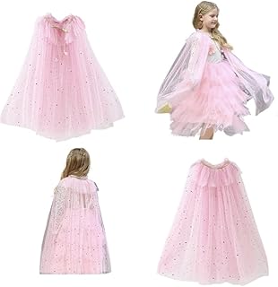 Cape de princesse et robe de princesse châle pour enfants, costume de châle de princesse, écharpe de fête d'halloween de noël d'aïd pour les tout-petits. Des économies substantielles vous attendent sur Diaytar