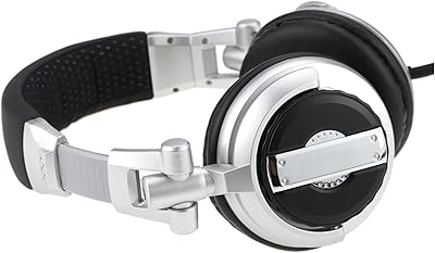 Casque de jeu, joli casque pc en acier imitation pour moniteurs dj, enregistrement