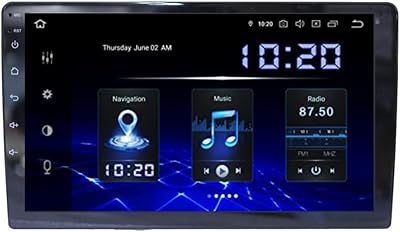 Voiture stéréo android universelle winka 10 pouces double écran tactile avec système