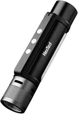 Lampe de poche led polyvalente nextool 6 en 1, 1 000 lumens