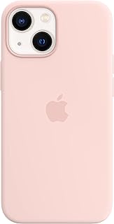 Coque en silicone apple magsafe (iphone 13 mini) - craie rose
