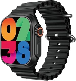 Montre intelligente hw9 ultra max avec écran de 2,2 pouces, appels vocaux bluetooth