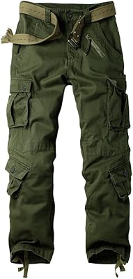 Pantalon décontracté camouflage militaire pour homme avec 8 poches (taille 29-44)