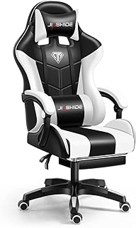 Chaise de jeu oviator au design de course ergonomique, dossier haut, hauteur réglable
