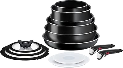 Tefal ingenio ensemble de 13 casseroles et poêles faciles à mettre en place