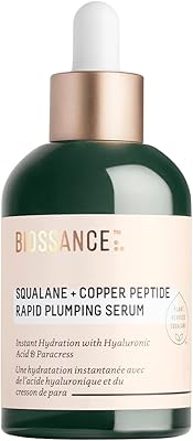 Sérum biosance rapid squalane + peptide de cuivre un puissant sérum hydratant