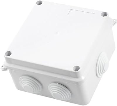Boîte de jonction électrique yxq étanche ip65, anti-poussière, 100x100x70mm, avec trous, boîte