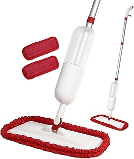 Vadrouille vaporisateur avec bouteille rechargeable de 650 ml, vadrouille de nettoyage humide