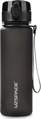 Bouteille d'eau de sport réutilisable en plastique tritan étanche sans bpa de 500