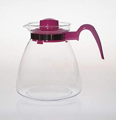 Termiselle cône théière 2 litres verre borosilicate (résistant à la chaleur) adaptée