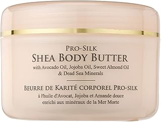 Beurre corporel de karité rivage pro-silk avec minéraux naturels de la mer