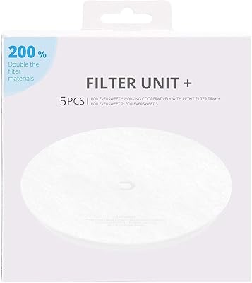 Filtre de remplacement pour fontaine à eau petkit eversweet 2.0, 3.0 et solo