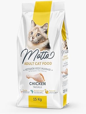 Nourriture sèche pour chat moto 15 kg - poulet