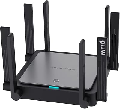 Routeur ruigi rg-ew3200gx pro wi-fi 6 bi-bande 3200 mbps de rai