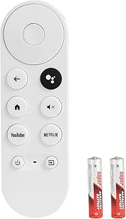 Télécommande vocale g9n9n compatible avec google chromecast 4k snow streaming media player controller